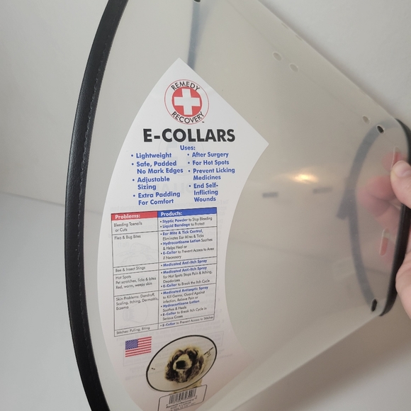 Dog Cone for X-large dog new with all the tags still attached - Picture 2 of 8